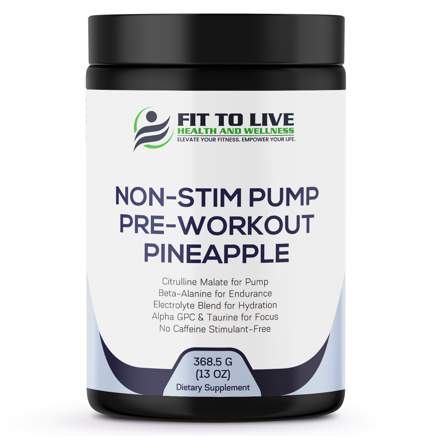 Non-stim Pump Pre-Workout (Pineapple)