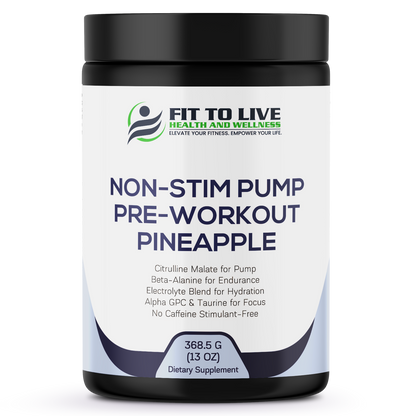 Non-stim Pump Pre-Workout (Pineapple)