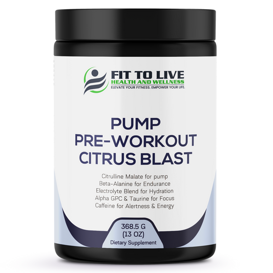 Pump Pre- Workout Citrus Blast 312G