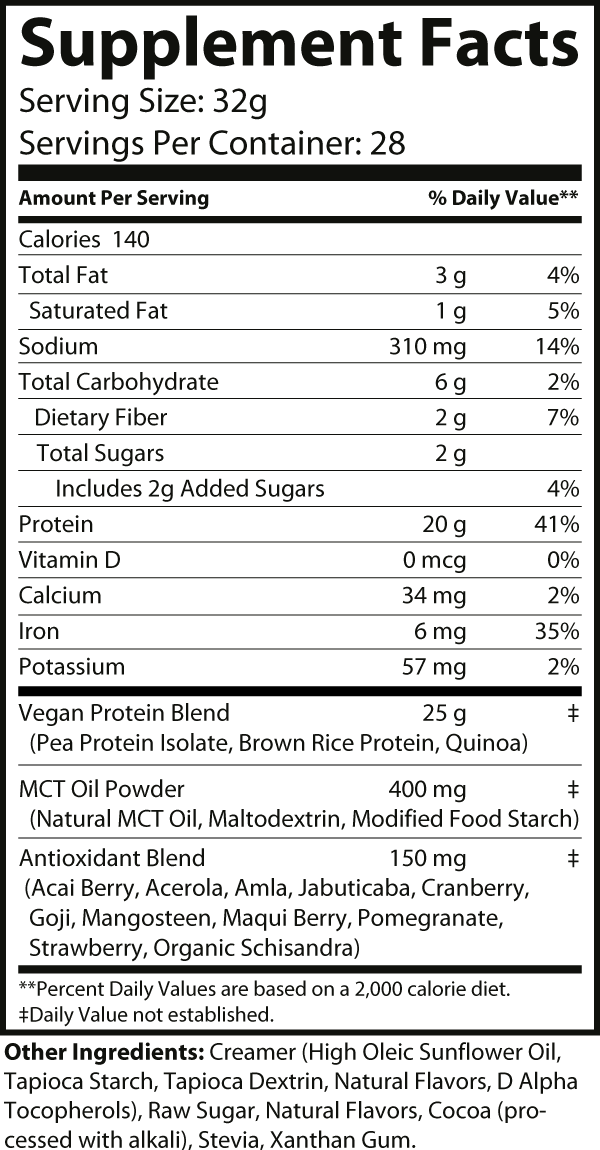 Vegan Chocolate Performance Whey Protein