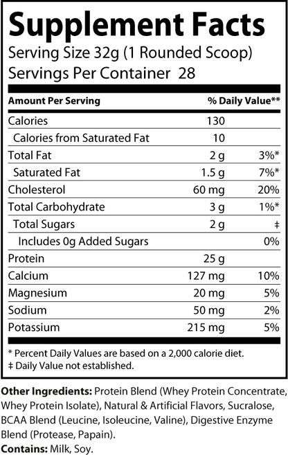 Vanilla Performance Whey Protein