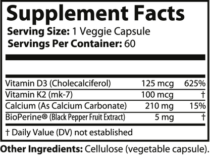 Vitamin D3 K2